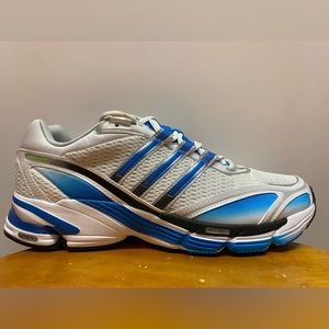 ADIDAS SUPERNOVA CUSHION 7 WHITE BLUE RUSH GY5241 SIZE 11.5 TRAINING RUNNING NEW